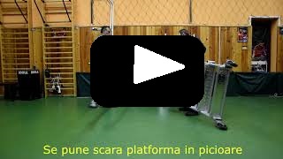 Platforma 60 grade incarcare 300 kg tip PN60var4 video